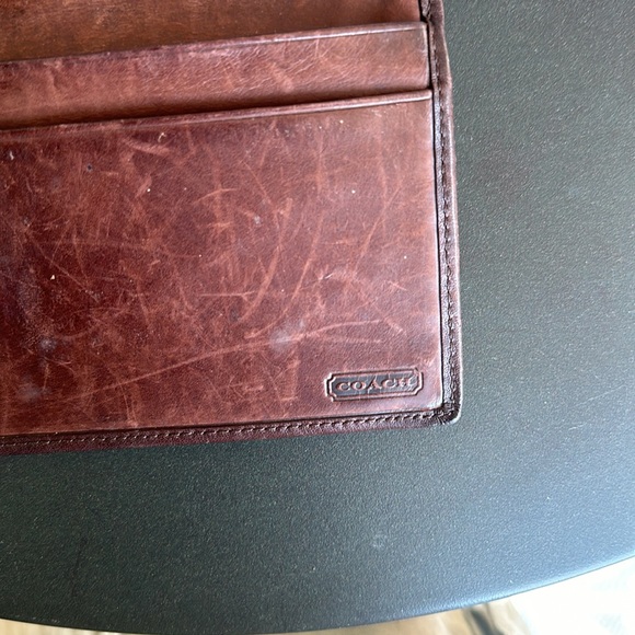 Vintage leather coach wallet - Picture 3 of 5